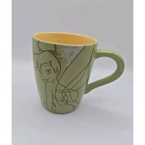 Tinkerbell Disney Store Exclusive Coffee Mug Green Tink Fairy Coffee Cup Fairies